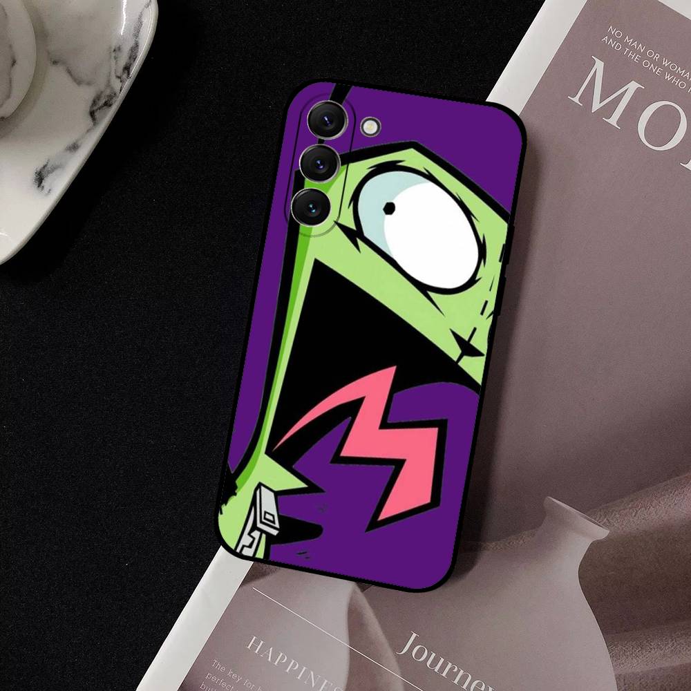Invader Zim Phone Case For Samsung Galaxy S21 S22 S23 S24ULTRA S25ULTRA FE Ultra Plus5G A52S Soft Cover