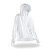 Unisex UPF50+ Sun Protection Jacket with Detachable Hat Brim for Cycling and Hiking