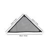 2pcs Nylon Lizard Hammock Black Lizard Hanging Bed Portable Reptile Hammock  Terrarium Use
