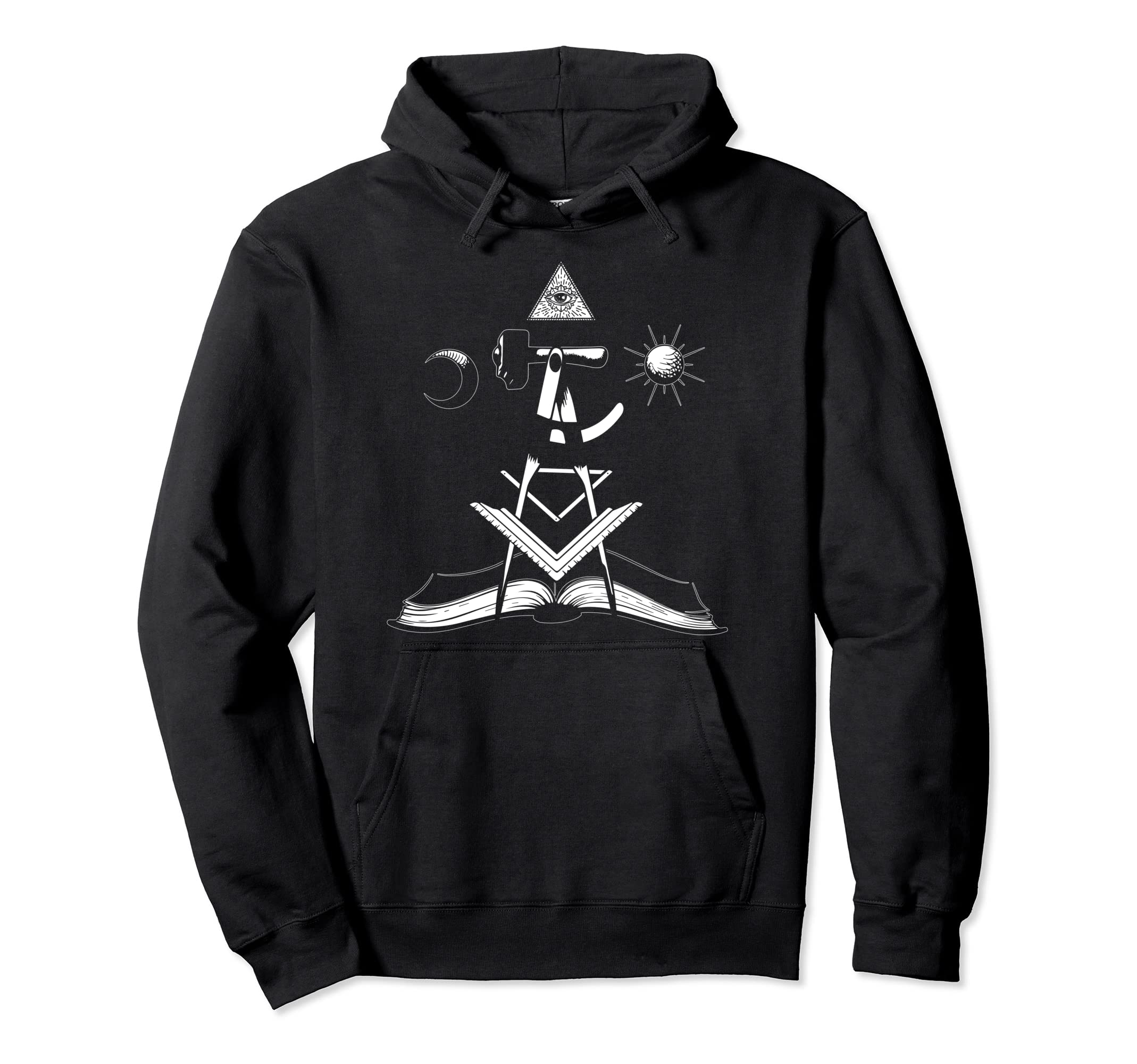 

Masonic Lodge Freemason Emblem Mason Master Logo Hoodie
