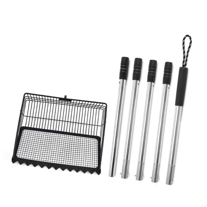 Variable Size Poultry Waste Tool With Integrated Cleaner For Easy Pet Care HX6C