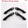 Car handle cover decorative strip Black For MG 4 EV -2025