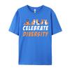 Clothing Tops Shirts Celebrate Diversity Shepard Bulldog Fitted Group Cotton Youth Top Tshirts Wholesale Tshirts 100 Pcs