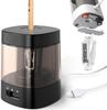 Electric Pencil Perfect for School Fits 2A Power Not Drawing Elementary School Colored Art Sharpener, Preparation, Non-Rechargeable, 6-8mm Pencils,