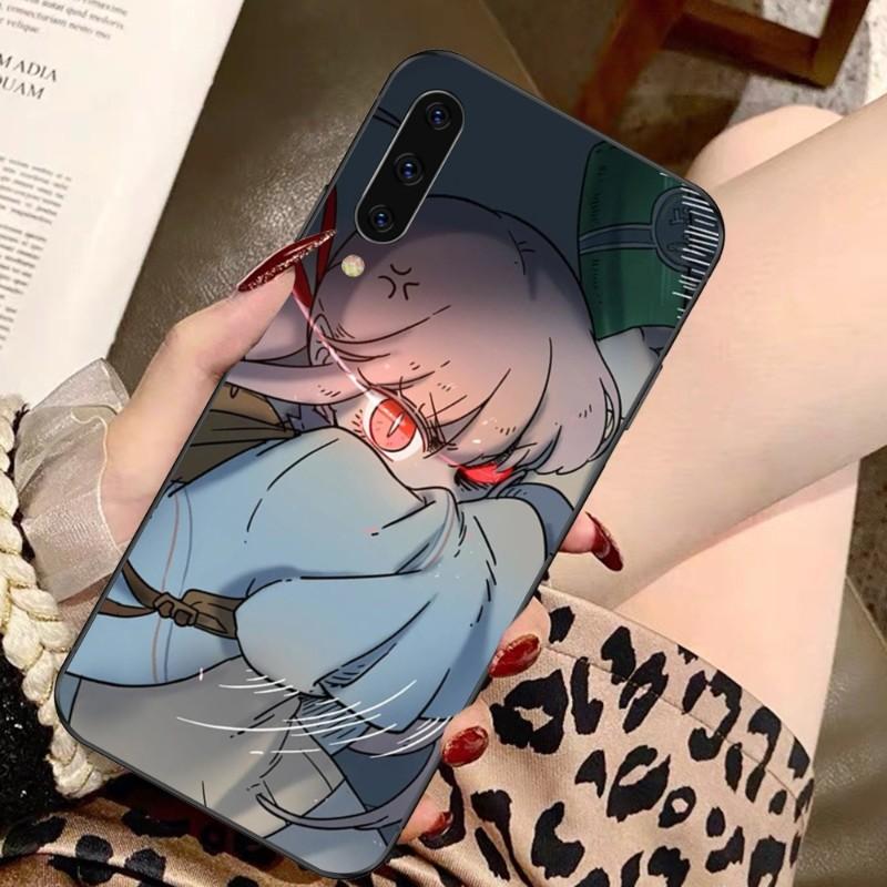 Waste Wood Fox Phone Case For Samsung A91 A81 A73 A72 A71 A30S A20 A12 A13 A52 A53 4G 5G Soft Black Phone Cover