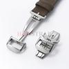 18mm Stainless Steel Clasp Fit for Jaeger-LeCoultre Watch for Nylon Silicone Strap Repalcement Watchband Clasp Watch Accessories