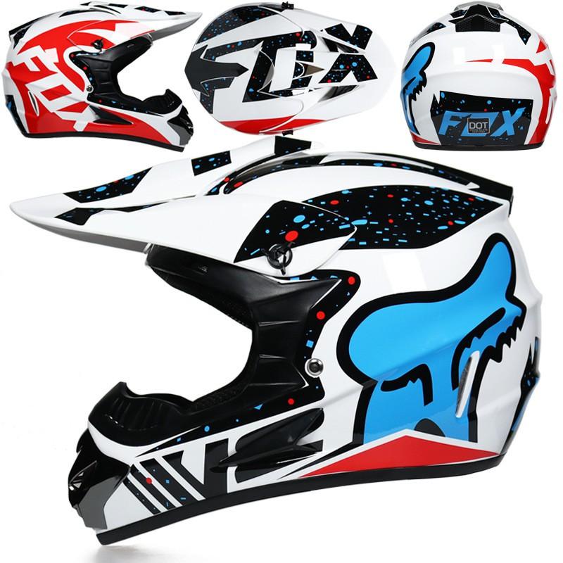 Full Face ABS Off-Road Motorcycle Helmet Men Women Lightweight Safety Gear In Multiple Colors Sizes