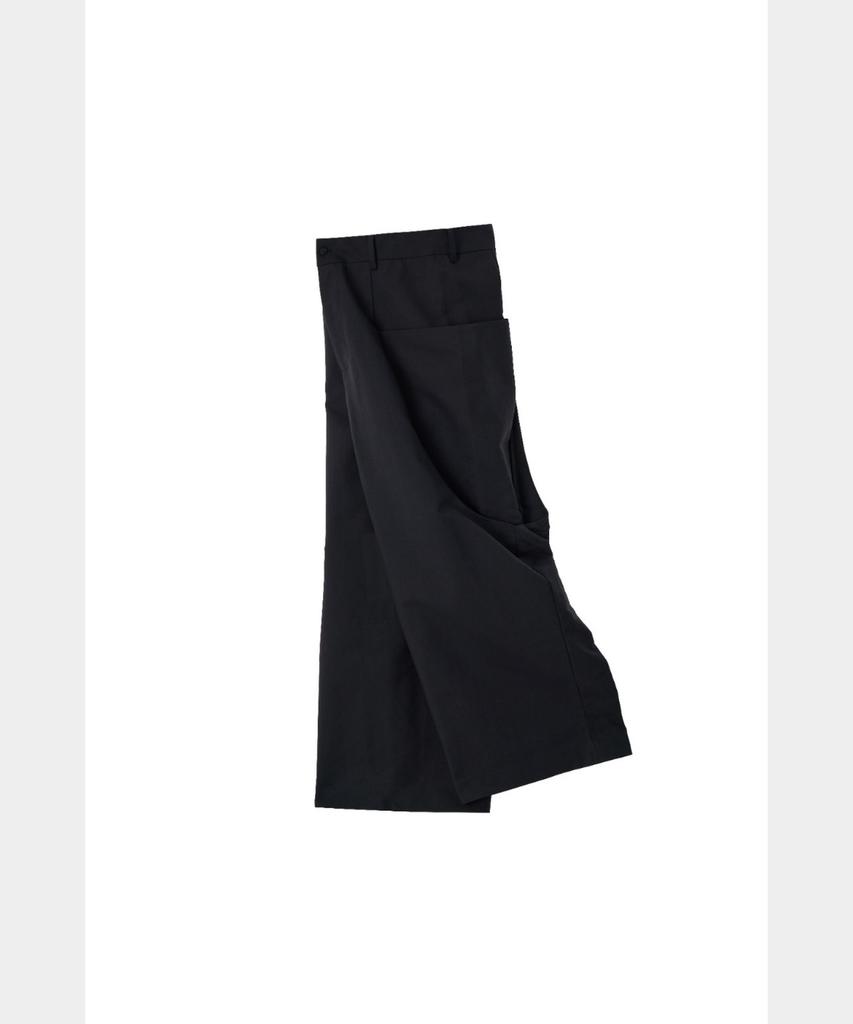 Amasika Unisex Side Over Pocket 3D Wide Pants