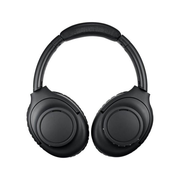 Auriculaires Bluetooth - AUDIO TECHNICA - Noir - Autonomie 90 Heures - Sans Fil - Micro Intégré