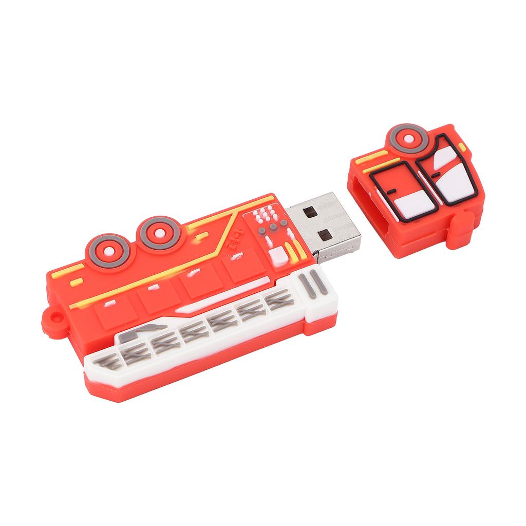 Niedlicher Cartoon-Auto USB-Stick Kompatibler Speicher Optionaler USB-Stick für Datenspeicherung