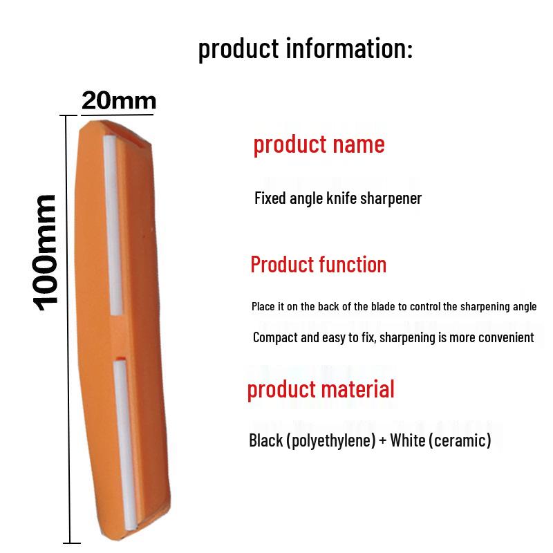 Cross-border Hot Sale: Knife Sharpener with Angle Setter, Clamp Holder, and Sharpening Accessories.