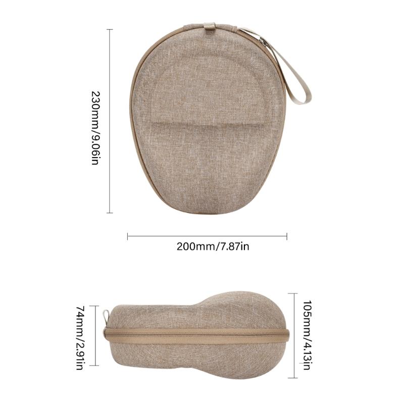 Waterproof Shockproof Earphone Case ForMT6PRO/G2PRO/W830NB Secure Storage Travel Protections Bag With Inner Pocket