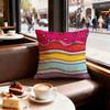 Artistic Background Patterns Cushion Cover Set of  Decorative Short Plush Pillow Covers for Sofa Soft  Cushion Case x cm