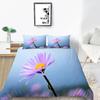 Chrysanthemum Duvet Cover Set Colourful Flower Pattern Polyester Comforter Cover For Kids Girls Bedding Set King Queen Full Size