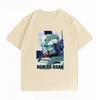 Unisexs Clothing New 100 Cotton Summer TShirt Gundam Unisexs TShirt RGM89 Jegan Print Casual Unisexs TShirt