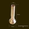 8 cm Kupfer-Handglocke mit Holzgriff - Ideal für Unterricht, Klassenzimmer, Haustiere oder Weihnachten
