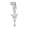No Piercing Belly Button Clamp Easy To Wear Navel Rings Comfortable Women Body Adornment For Parties And Daily Wear