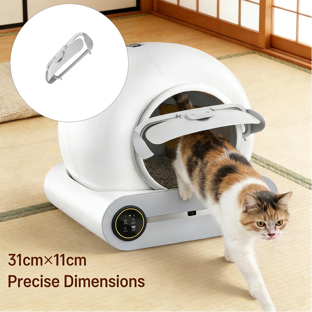 SelfCleaning Litter Box Cover Panel Washable Removable Odor Blocking Quick Replacement Part for Automatic Litter Tray
