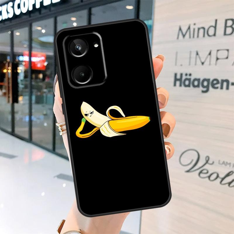 Memes Cartoon Funny Banana Case For Realme 15 Pro 14 13 11 12 Pro Plus GT7 GT6 C55 C51 C53 C35 C33 C61 C65 C67 C71 C75