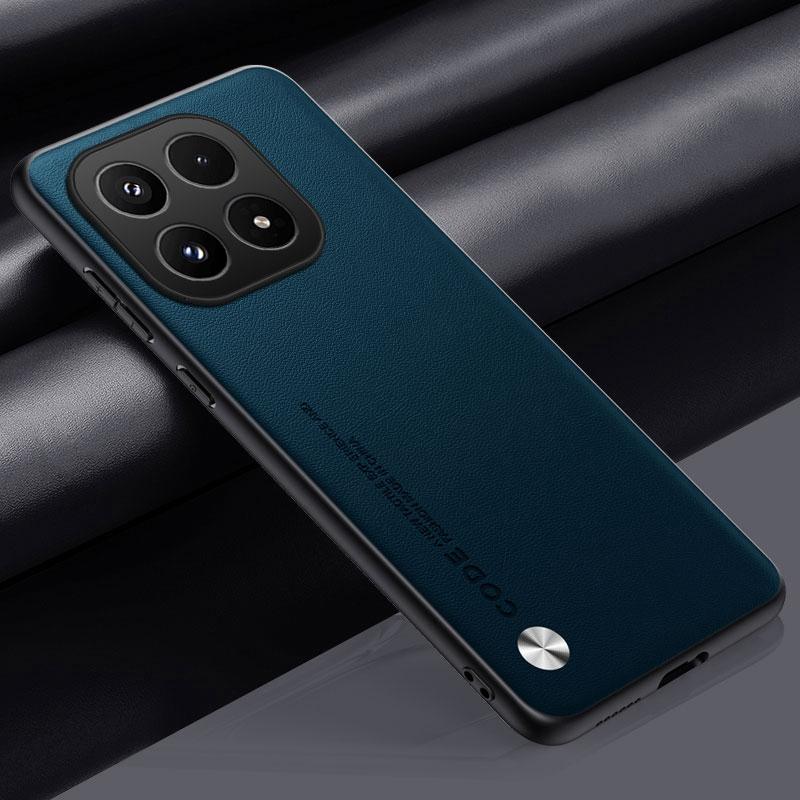 Luxury PU Leather Case For Xiaomi Mi 17 Mi17 5G Back Cover Silicone Shockproof Full Protection Phone Case For Xiaomi 17 Xiaomi17