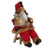 Multicolor Santa Claus Christmas Figurine Decoration Fit for School Christmas Celebration Home Holiday Decoration