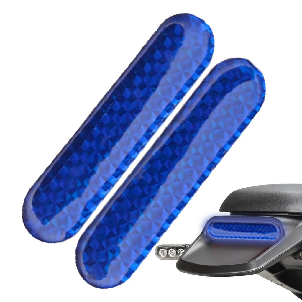 Gerinkoken Motorcycle Reflective Sticker Warning Reflective Sticker Waterproof Safety Attention Strip Tape Standing Safety