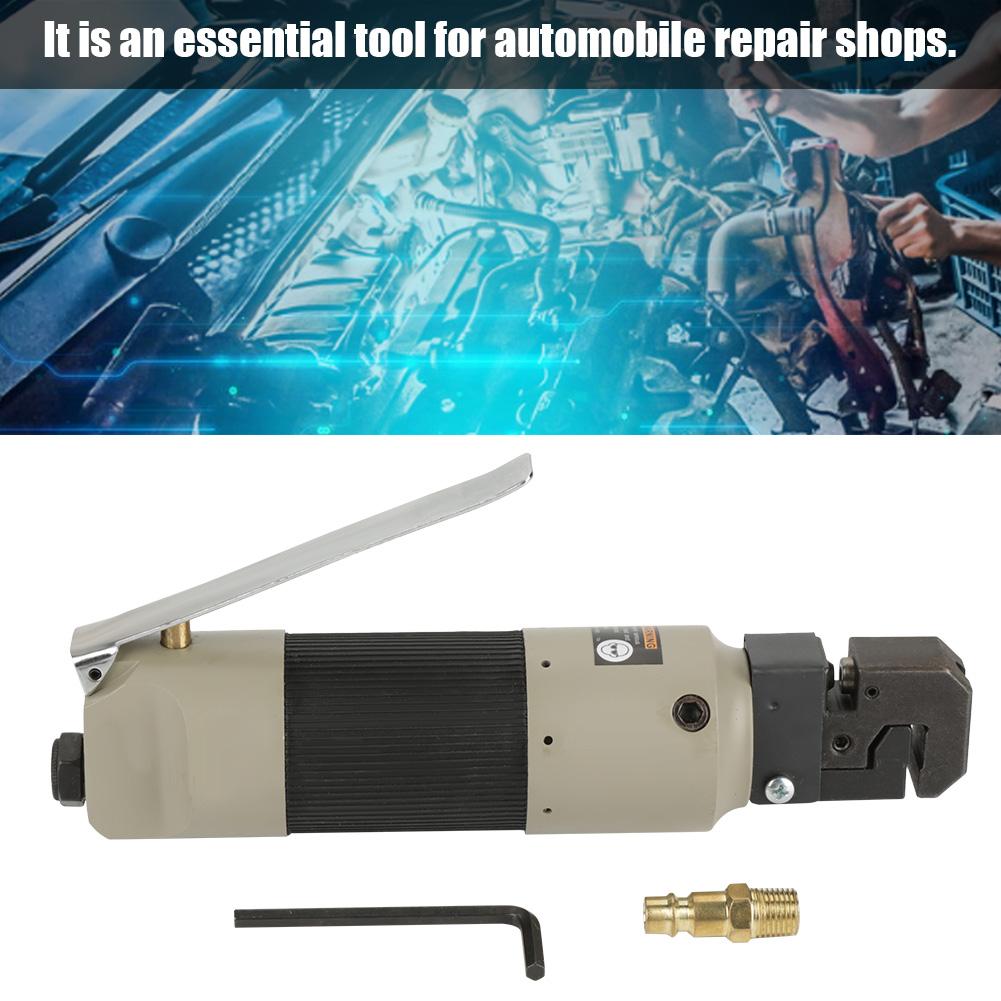 Poinçonneuse pneumatique pour tôle Poinçonneuse à air pour trous Outil de poinçonnage de brides avec connecteur