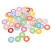200pcs Easy-Fix Design Sewing Buttons 2 Holes Plastic Buttons Craft Buttons  For Sewing Craft