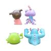 Monsters Inc 4Pcs Q Style Anime Action Figures James Sullivan Mike Randall Boggs Boo Model Toy Desktop Decor For Kids Anime Fans