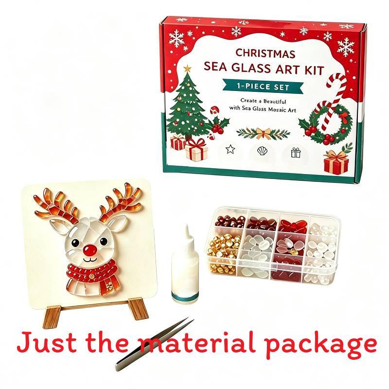 Kit Vita Marina e Natale con Creature Marine Acriliche Artigianali per Arredamento Casa e Regalo
