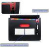 12/24Pockets Expanding File Folder A4 Size Filing Folder Organizer Large Capacity Portable Accordian File Box For Classroom Offi