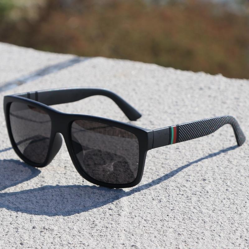 

Square Men Sunglasses Big SpectacleFrame Sunglasses Women Fashion Sun Glasses Female Drive Beach Eyewear Uv400 Glass