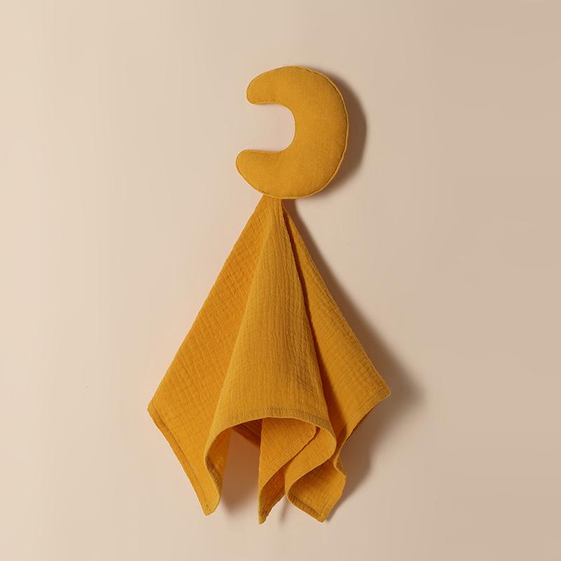 Baby Teething Comforter Puppet: Cotton Star & Moon Sleep Aid