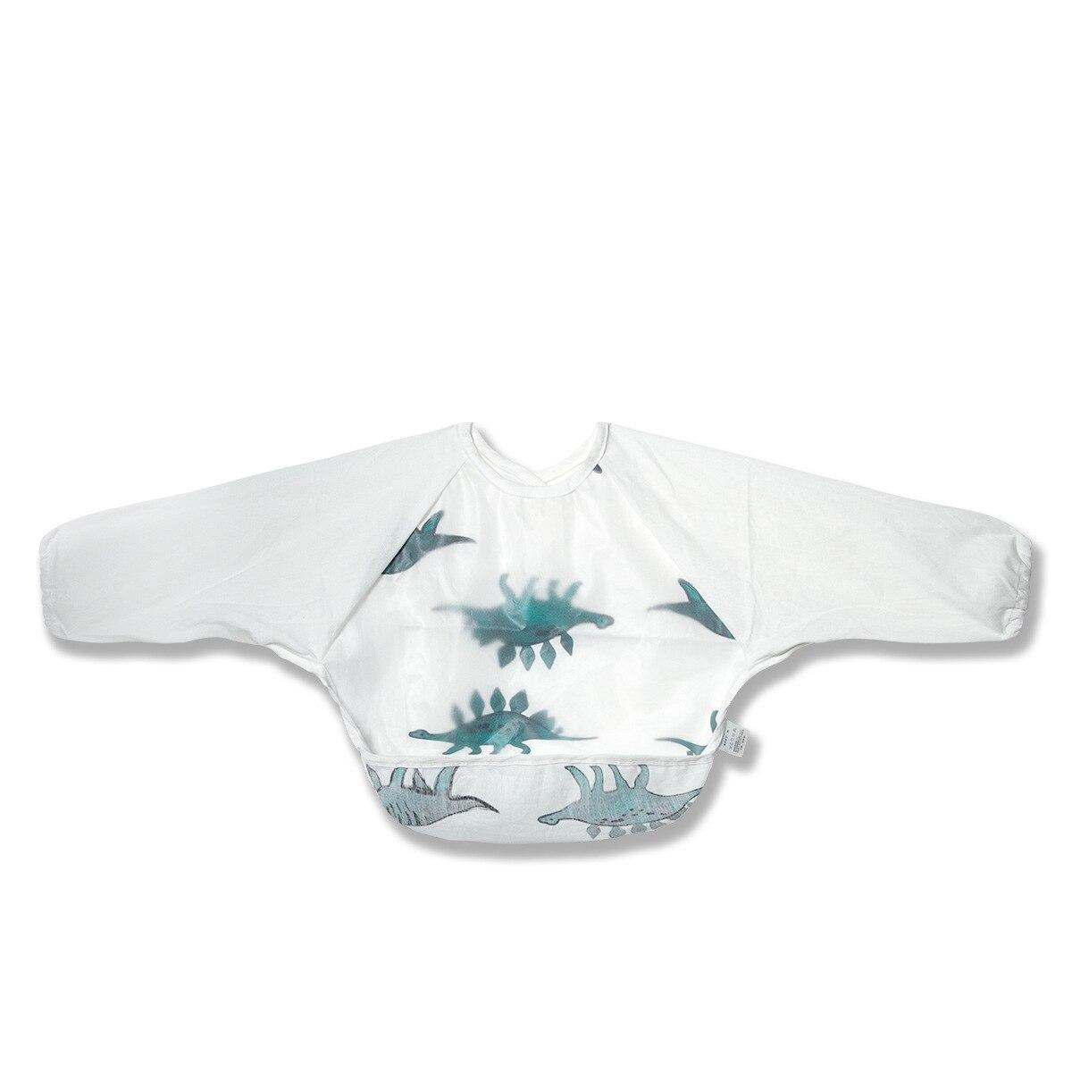 

Детские нагрудники с длинными рукавами, хлопковые милые нагрудники, водонепроницаемый фартук с рисунком для младенцев, детские вещи для детей 0-3 лет 0-3 years old