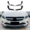 Para Mercedes Benz Clase CLA C117 CLA 200 220 180 2013-2015 Labio Divisor Spoiler Difusor Parachoques Delantero Accesorios BodyKit Tuning