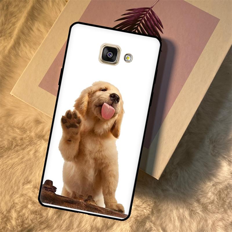 

Golden Retriever Dog Case For Samsung Galaxy J3 J5 J7 2017 J1 A3 A5 2016 A7 A9 J4 J6 A6 A8 Plus J8 2018 Cover J3 2016 - J310