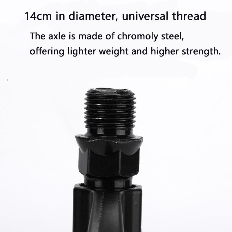 1 Paar Fahrrad-Aluminiumpedale Rennrad und Mountainbikes Flachpedale Lager Langlebig Leicht Vielseitig Fahrradzubehör