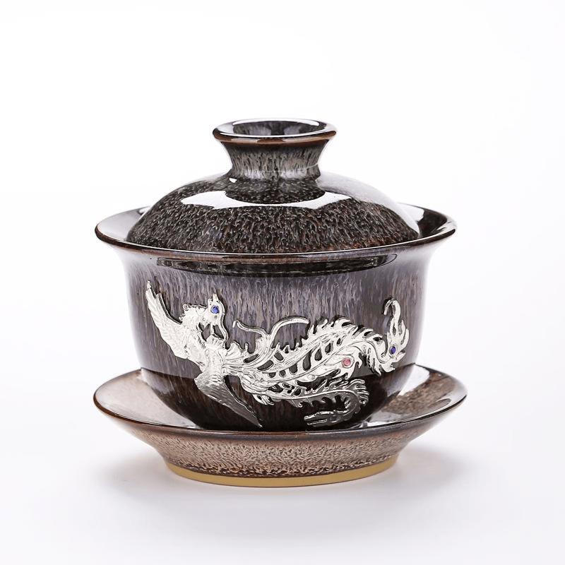 Cha Xun Semi-handmade Ceramic Tea Set