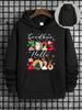 Unisex Christmas Pattern Sweatshirt Goodbye Hello| Suitable for Daily Family Gatherings In Autumn and Winter| My Boyfriend's Christmas Gift| Fashionab