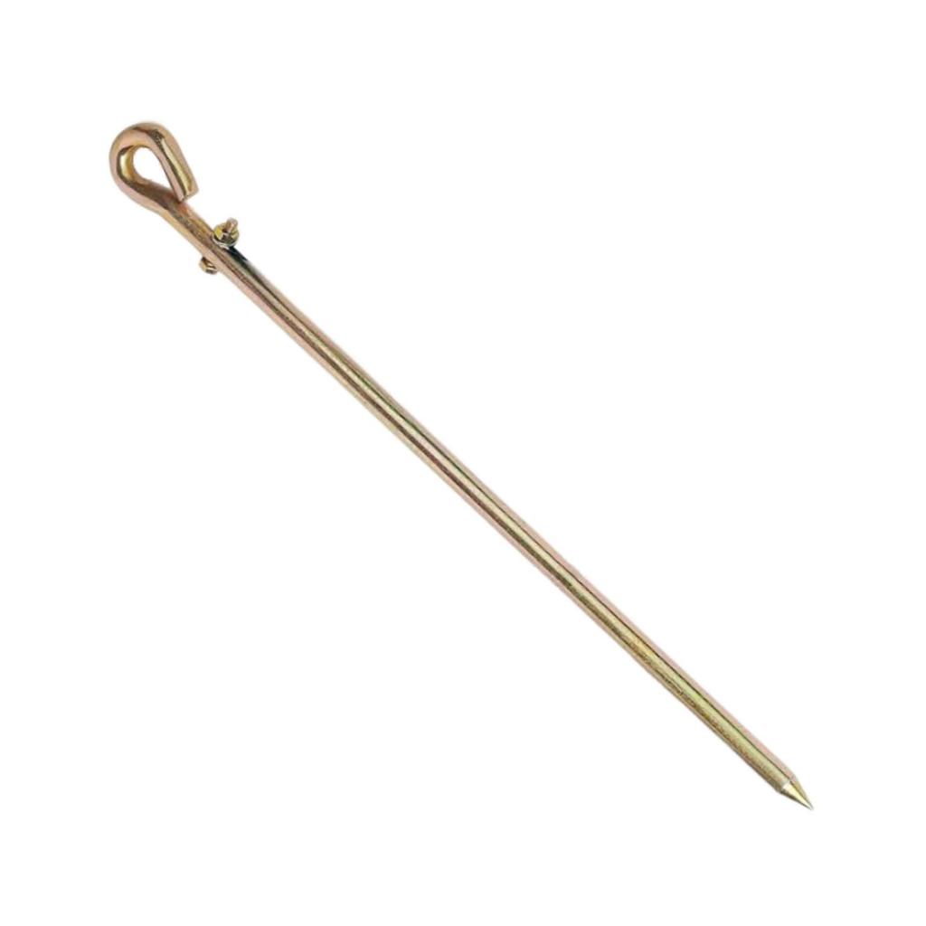 Grounding Rod Professional Yard Garden for Generator Electric Fence Solar Powered Antennas Alligator Clip Electric Fence Wire