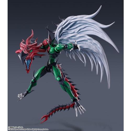 TAMASHII NATIONS S.H. MonsterArts Yu-Gi-Oh! Duel Monsters GX Elemental Hero Flame Wingman, Approximately 190mm PVC & ABS Painted Action Figure