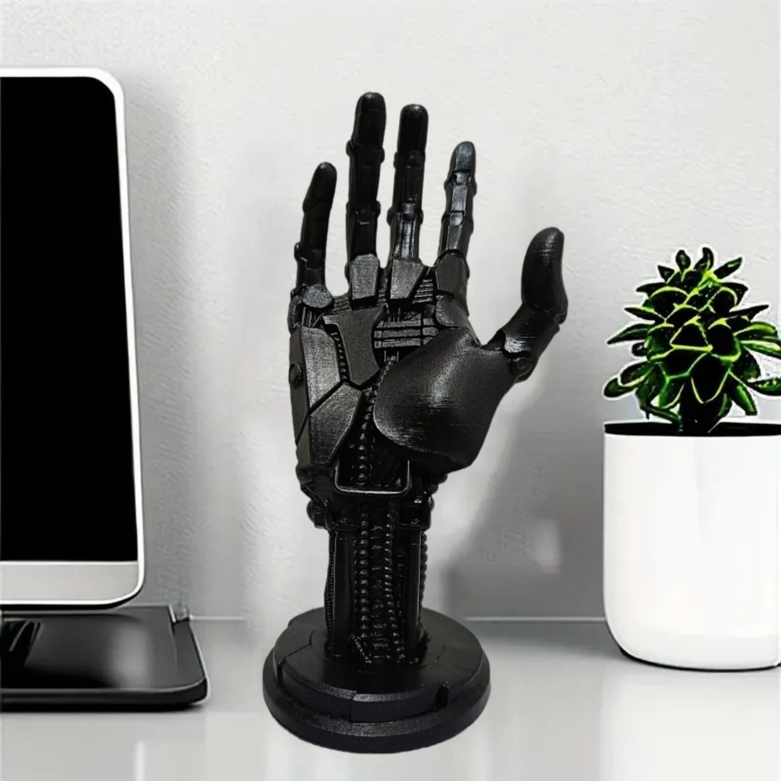 

Роботизированные настольные полимерные поделки, Настольное украшение, One Size чёрный