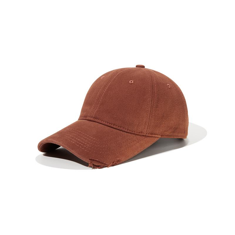 Do Old Holes Baseball Hat Personality Soft Top Men and Women Versatile Small Gradual Change Shading Cap