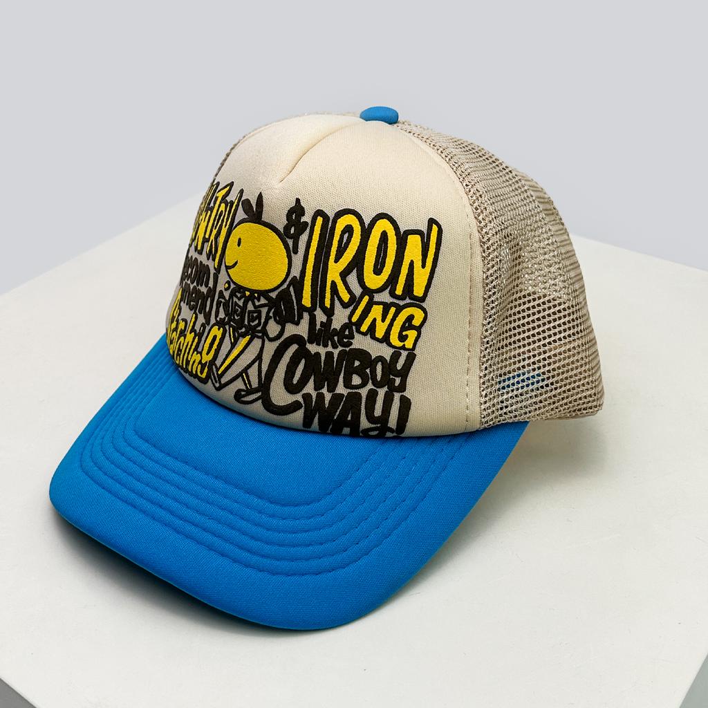 Baseball Face Smiling Ear Rabbit Lettering Alphabet Printed 3D Color Contrast Blocking Women  Men For Neutral Gender Fresh Caps Peaked Hats
