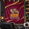 Duvara Asılan Goblen Queensland Maroons Baskılı Kumaş Salon Yatak Odası Ev Dekorasyonu İçin