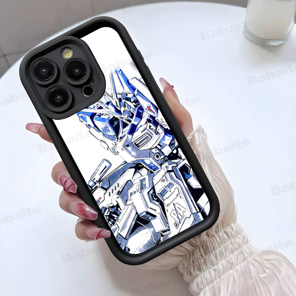 Cartoon G-Gundams Phone Case For IPhone 17 16 15 14 13 12 11 Pro Max Plus Silicone Shockproof Case