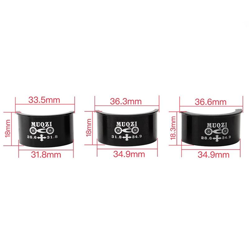 Road Bicycle Accessories Aluminum Alloy Conversion Shim Reducing Spacer Bike Front Derailleur Gear Clamp Adapter