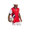 Adidas Icons Retro Series Arsenal Spliced Logo Print Short Sleeve Football Shirt Men Tops Light-Crimson HT7151