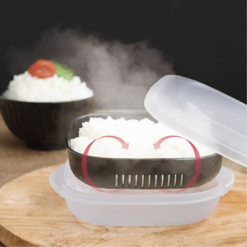 Ihara Kihan SUMINO Freshly Thawed Rice, Black, 3-Piece Set, SN-103T