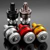 2Pcs 41mm Motorcycle CNC Aluminum Front Shock Absorber Screw Fork Cover Cap Preload Adjuster Bolts for Yamaha YZF R3 R25 2013-16